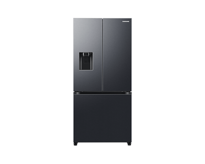Samsung French Door Kühlschrank RF50C530EB1/EF: SmartThings, AI Energy, No Frost+, Premium Black Steel