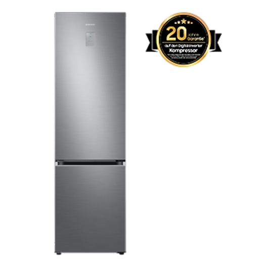 Samsung SpaceMax Kühl-Gefrierkombination: AI Energy, No Frost+, 390L, Schwarzstahl