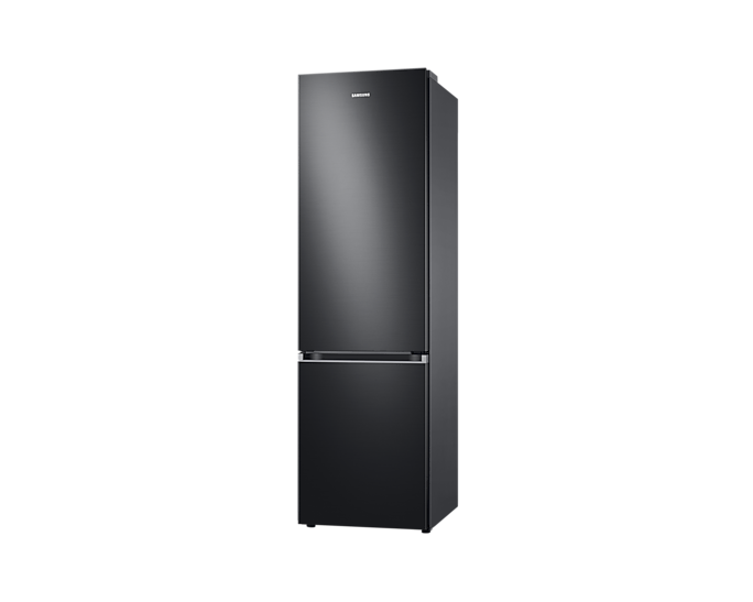 Samsung SpaceMax Kühl-Gefrierkombination: AI Energy, No Frost+, 390L, Schwarzstahl