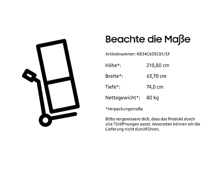 Samsung Kühl-Gefrierkombination 344L: AI Energy, No Frost+, SpaceMax, Premium Black Steel