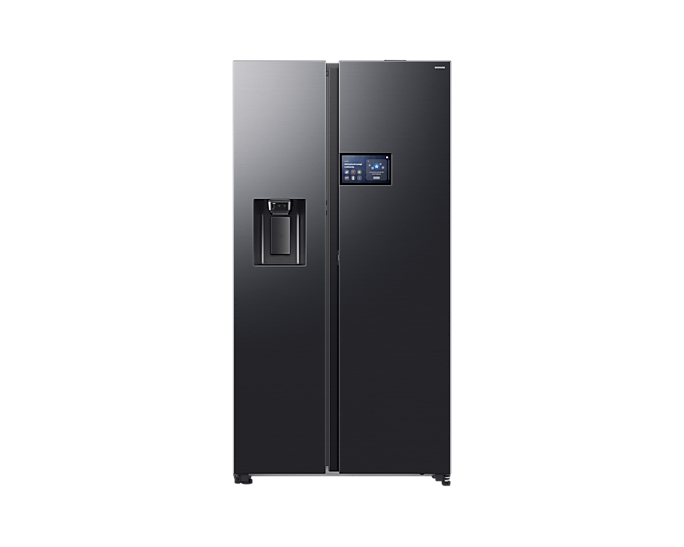Samsung Bespoke AI Side-by-Side Kühlschrank 621L, Smart Home, Schwarz, NoFrost+