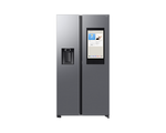 Lade das Bild in den Galerie-Viewer, Samsung Bespoke AI Family Hub™ Side-by-Side Kühlschrank, Edelstahl, 614L, AI Sprachsteuerung
