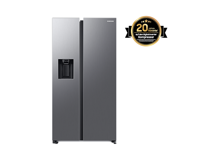 Samsung RS8000C Side-by-Side Kühlschrank: AI Energy, 634L, Wassertank, Silber