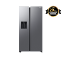 Lade das Bild in den Galerie-Viewer, Samsung RS8000C Side-by-Side Kühlschrank: AI Energy, 634L, Wassertank, Silber
