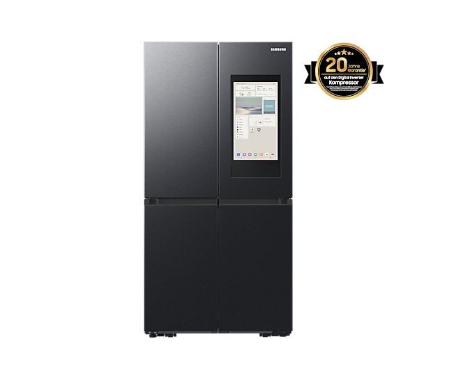 Intelligenter Samsung Family Hub+ French Door Kühlschrank mit AI Vision und Beverage Center