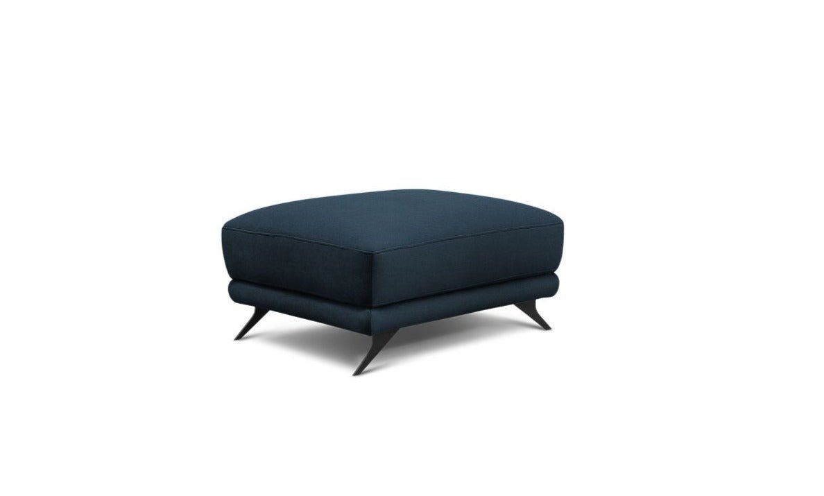 Eleganter Designer Samt Hocker Mona – Luxuriöser Beistelltisch für Zuhause