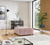 Eleganter Designer Beistellhocker Napoli aus Samtstoff – Luxus für Ihr Zuhause