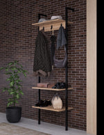 Lade das Bild in den Galerie-Viewer, Elegante Fiona Designer Garderobe: Stilvolle Flur-Organisation, Hochwertige Materialien, Modernes Design
