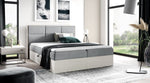 Lade das Bild in den Galerie-Viewer, Elegantes Designer Holzbett Linori mit Praktischem Stauraum – Modernes Schlafzimmer-Highlight
