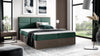 Elegantes Designer Holzbett Linori mit Praktischem Stauraum – Modernes Schlafzimmer-Highlight