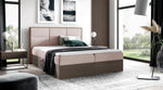 Lade das Bild in den Galerie-Viewer, Elegantes Designer Holzbett Linori mit Praktischem Stauraum – Modernes Schlafzimmer-Highlight
