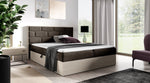 Lade das Bild in den Galerie-Viewer, Elegantes Designer Massivholz-Bett Nuro mit Viel Stauraum &amp; Komfort
