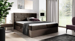 Lade das Bild in den Galerie-Viewer, Elegantes Designer Massivholz-Bett Nuro mit Viel Stauraum &amp; Komfort
