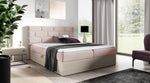 Lade das Bild in den Galerie-Viewer, Elegantes Designer Massivholz-Bett Nuro mit Viel Stauraum &amp; Komfort
