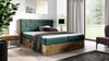 Elegantes Designer Massivholz-Bett Nuro mit Viel Stauraum & Komfort
