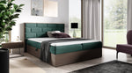 Lade das Bild in den Galerie-Viewer, Elegantes Designer Massivholz-Bett Nuro mit Viel Stauraum &amp; Komfort
