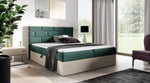 Lade das Bild in den Galerie-Viewer, Elegantes Designer Massivholz-Bett Nuro mit Viel Stauraum &amp; Komfort

