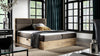 Luxuriöses Designer Holzbett Telina mit integriertem Stauraum – Modernes Schlafzimmer-Highlight