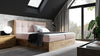 Elegantes Designer Holzbett Terino mit Integriertem Stauraum – Modernes Schlafzimmer-Möbelstück