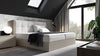 Elegantes Designer Holzbett Terino mit Integriertem Stauraum – Modernes Schlafzimmer-Möbelstück