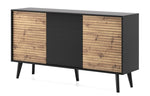 Lade das Bild in den Galerie-Viewer, Elegante Celio II Designer Kommode für Stilvolles Wohnen und Optimalen Stauraum
