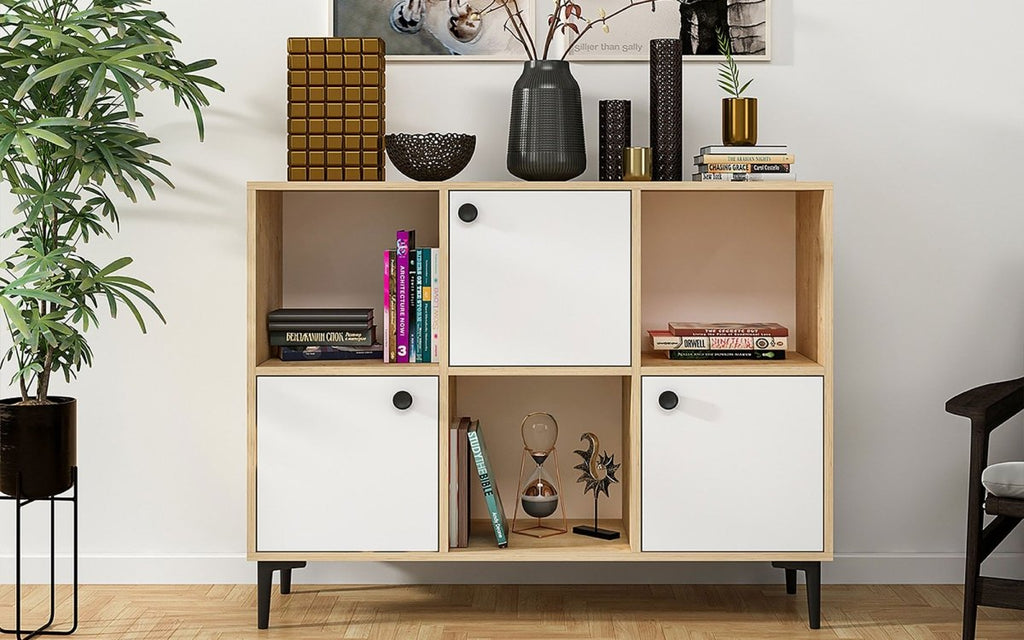 Elegante Designer Kommode Levico: Stilvolle Eichenoptik mit Vielseitigen Fächern