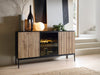 Elegante Designer Kommode Nayra mit Integrierter LED-Beleuchtung – Moderner Stauraum