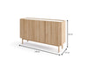 Elegante Designer Kommode Nera II: Moderne Schlafzimmer Wohnzimmer Stauraum Schubladen Möbel