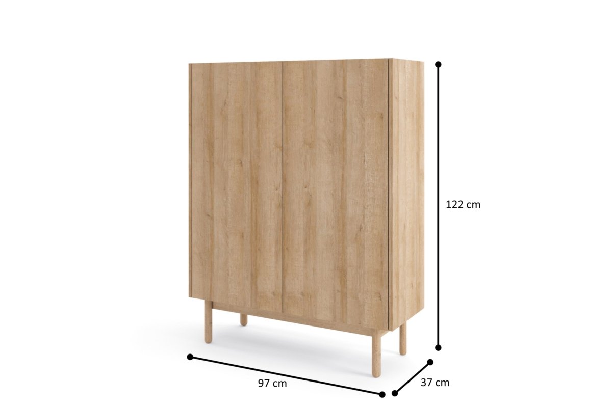 Luxuriöse Designer Kommode Nera III mit elegantem Stauraum für Ihr Schlafzimmer