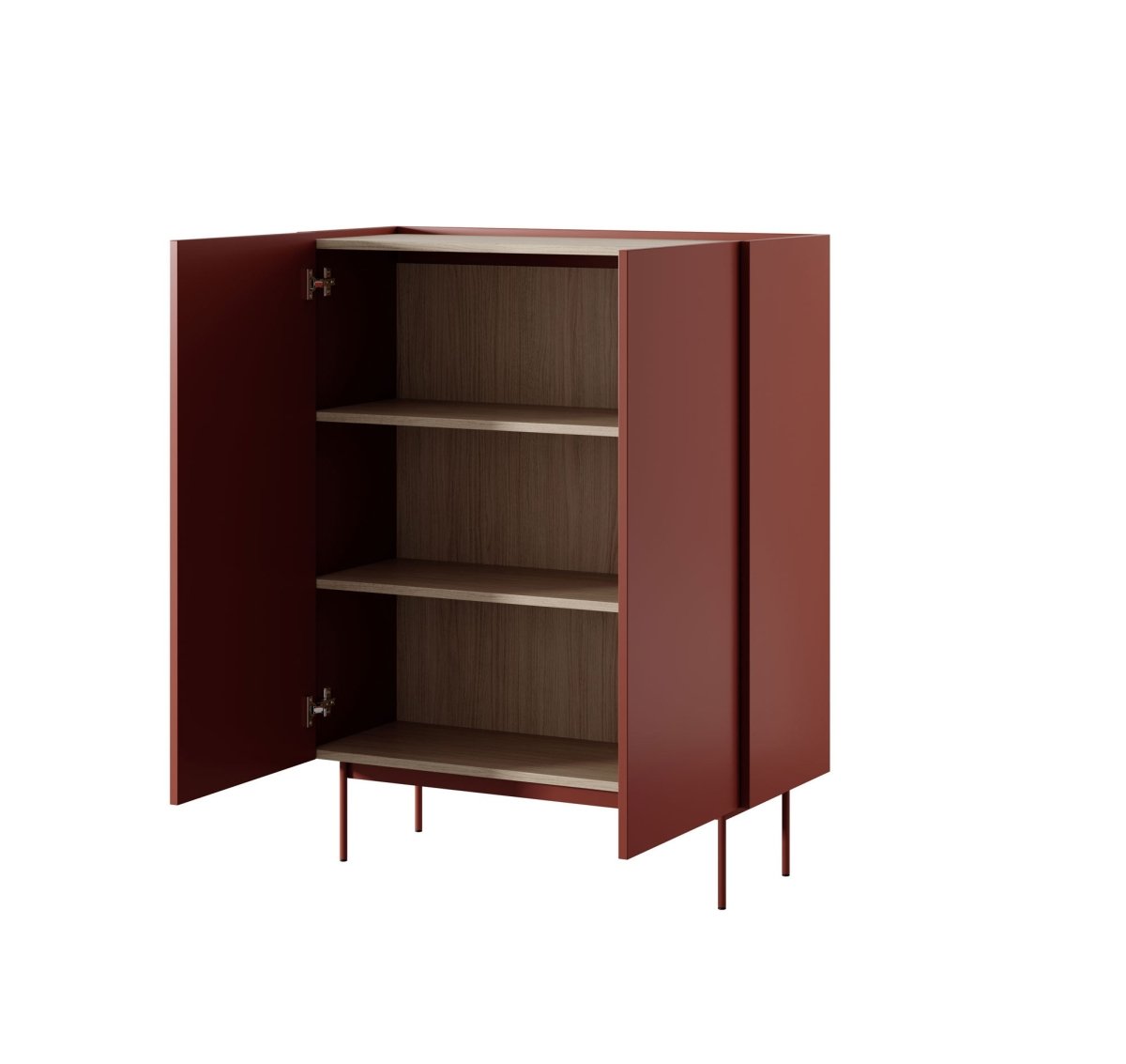 Elegante Designer Kommode Nero II: Modernes Stauraumwunder für Ihr Zuhause