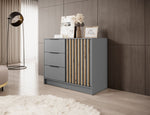 Lade das Bild in den Galerie-Viewer, Elegante Designer Kommode Niro I – Stilvolle Aufbewahrung für Ihr Zuhause
