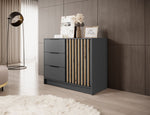 Lade das Bild in den Galerie-Viewer, Elegante Designer Kommode Niro I – Stilvolle Aufbewahrung für Ihr Zuhause
