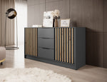 Lade das Bild in den Galerie-Viewer, Luxuriöse Designer Kommode Niro II: Elegante Aufbewahrung für Ihr Zuhause
