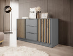 Lade das Bild in den Galerie-Viewer, Luxuriöse Designer Kommode Niro II: Elegante Aufbewahrung für Ihr Zuhause

