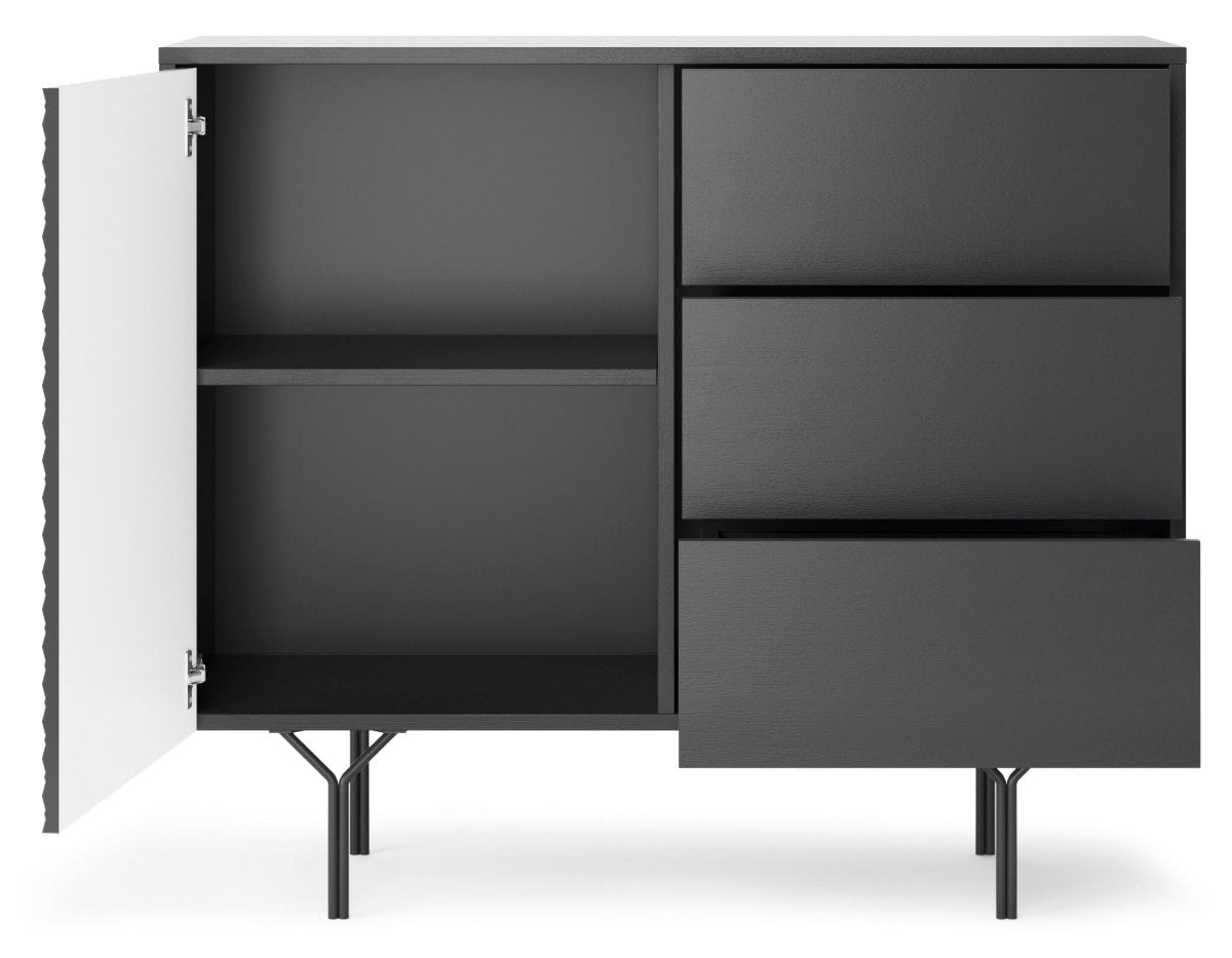 Designer Kommode Rilora III: Stilvolle Stauraum-Lösung für Ihr Schlafzimmer