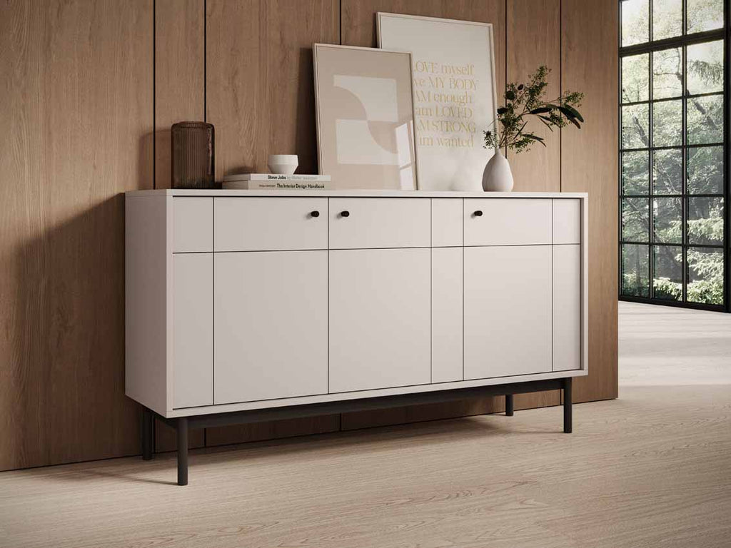 Elegante Designer Kommode Tokyo: Modernes Stauraumwunder für Schlaf- & Wohnzimmer