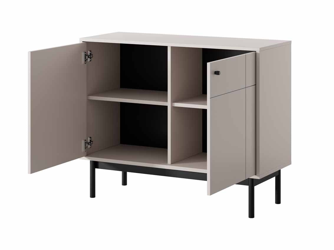 Luxuriöse Designer Kommode Tokyo II mit eleganten Schubladen für Schlafzimmer