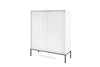 Designer Kommode Verilo II: Elegantes Schlafzimmer Sideboard mit Gold/Schwarz Akzenten