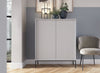 Designer Kommode Verilo II: Elegantes Schlafzimmer Sideboard mit Gold/Schwarz Akzenten