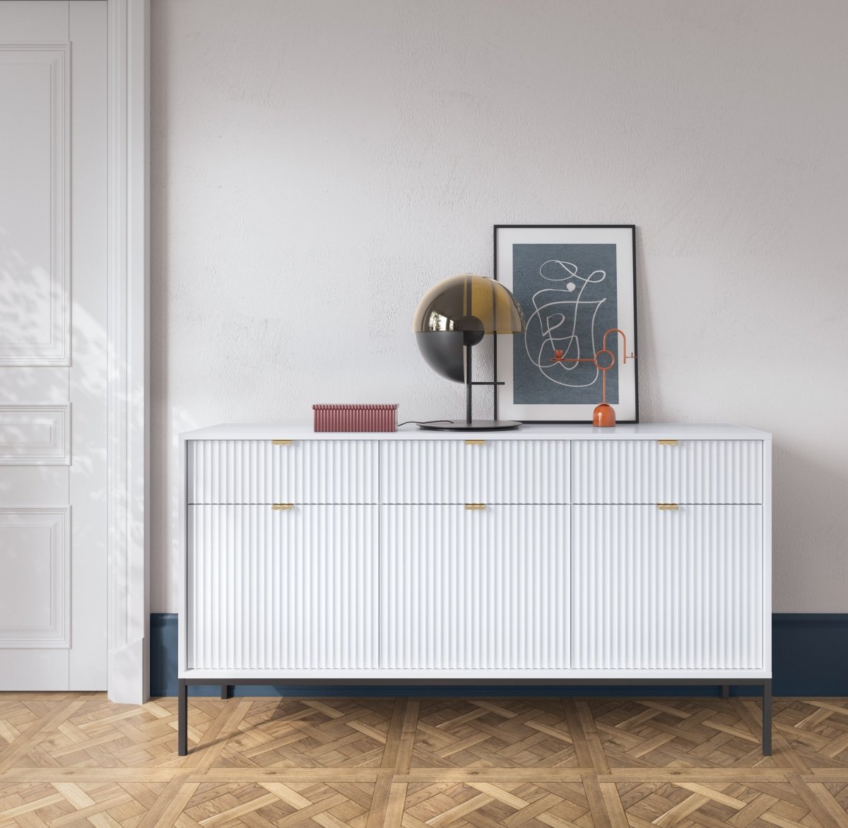 Elegante Designer Kommode Verilo III: Luxuriöses Sideboard mit Viel Stauraum