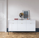 Lade das Bild in den Galerie-Viewer, Elegante Designer Kommode Verilo III: Luxuriöses Sideboard mit Viel Stauraum
