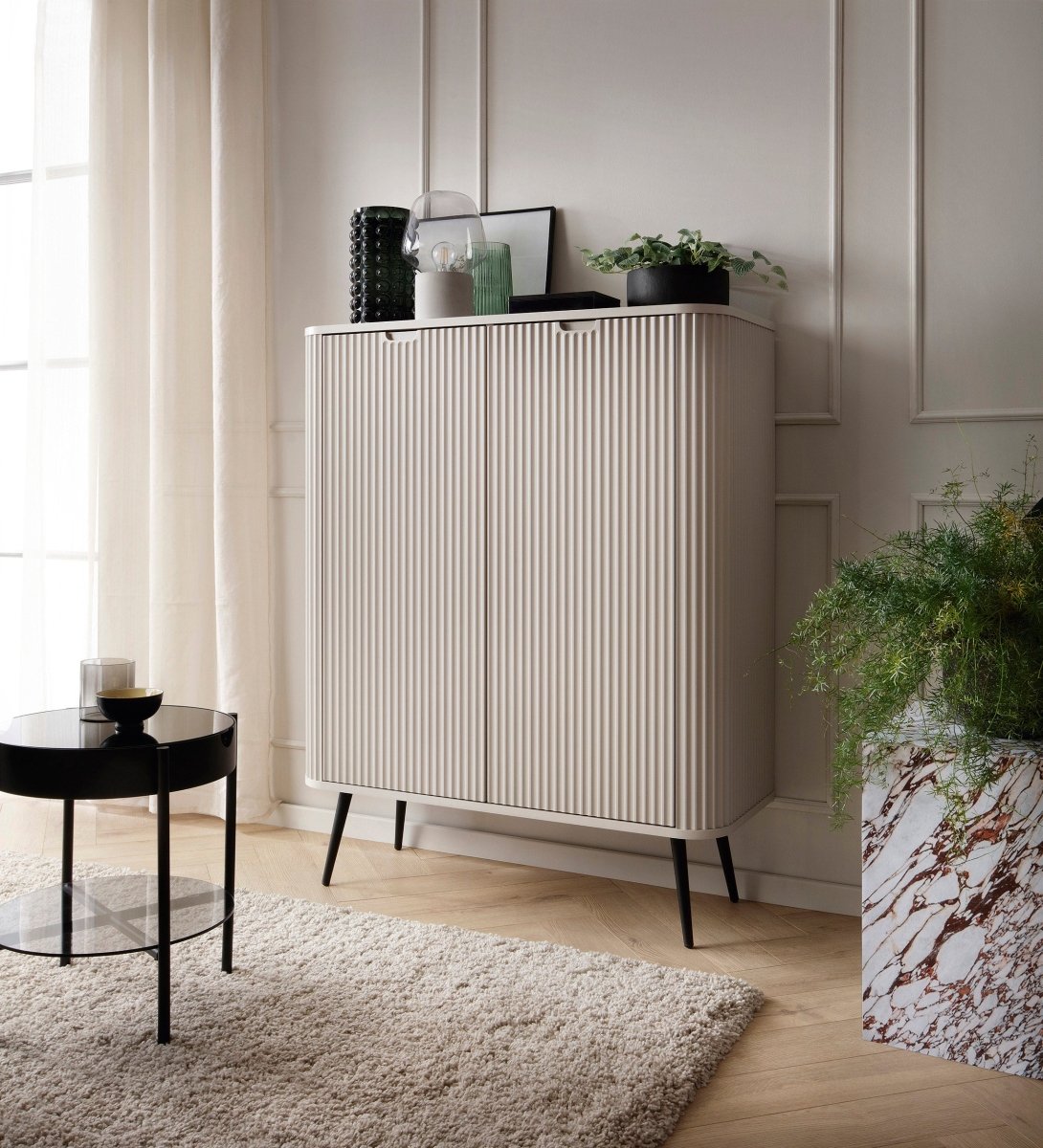 Designer Kommode Zelo II: Luxus, Modern, Elegant für Schlafzimmer & Wohnzimmer mit Stauraum