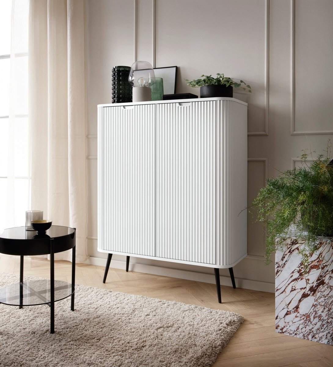 Designer Kommode Zelo II: Luxus, Modern, Elegant für Schlafzimmer & Wohnzimmer mit Stauraum