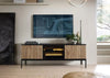 Elegantes Designer Lowboard Nayra mit integrierter LED-Beleuchtung – Modernes TV-Möbel