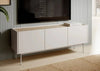 Elegantes Designer Lowboard Nero: Modernes TV-Möbel mit viel Stauraum
