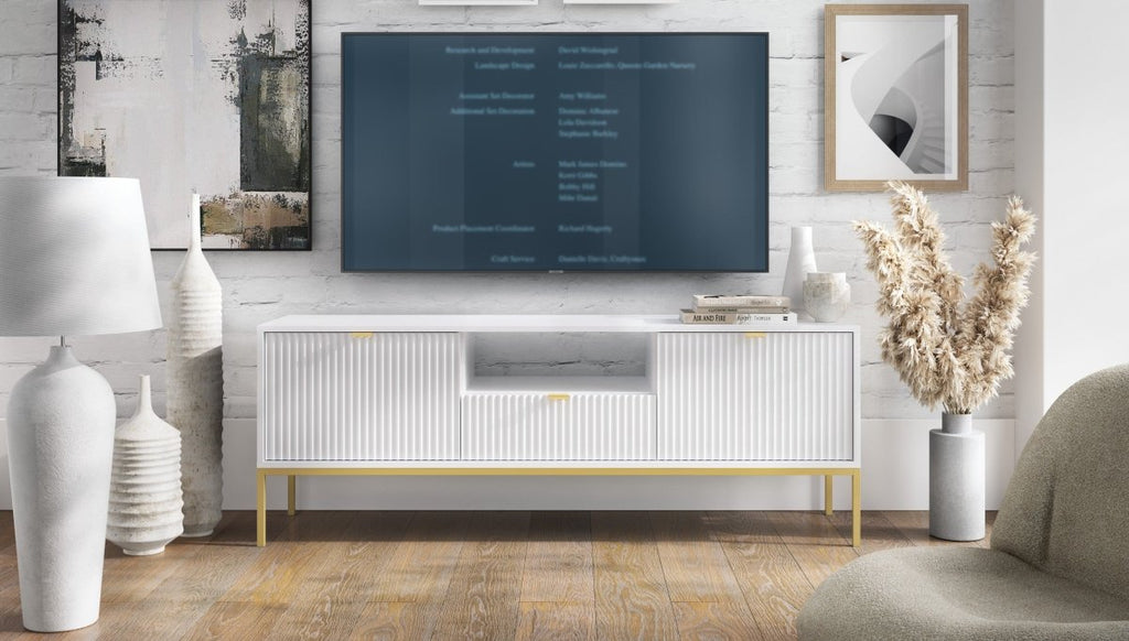 Verilo Designer Lowboard: Modernes TV-Möbel mit Elegantem Stil und Praktischem Stauraum