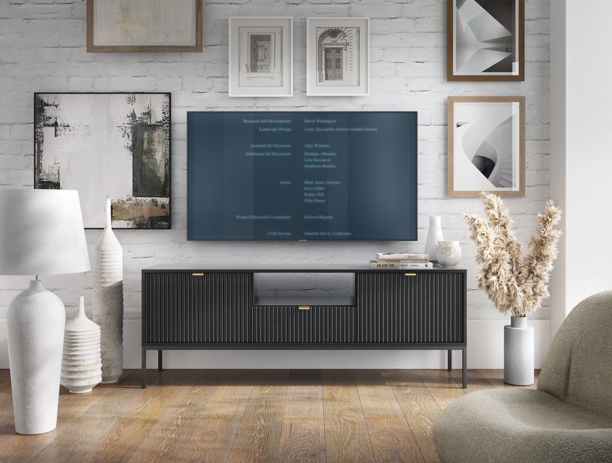 Verilo Designer Lowboard: Modernes TV-Möbel mit Elegantem Stil und Praktischem Stauraum
