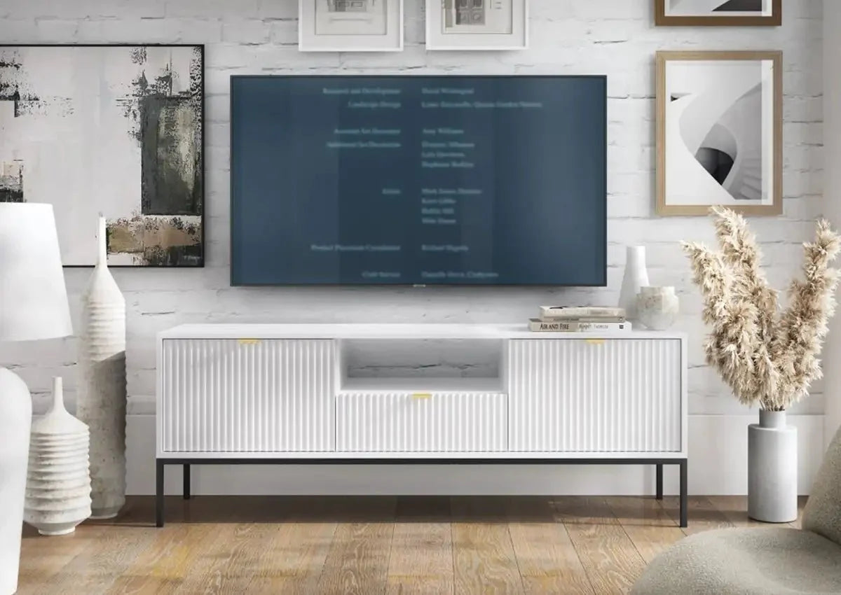 Verilo Designer Lowboard: Modernes TV-Möbel mit Elegantem Stil und Praktischem Stauraum