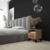 Eleganter Nachttisch Galaxy: Modernes Design mit Integrierter LED-Beleuchtung und Stauraum