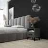 Eleganter Nachttisch Galaxy: Modernes Design mit Integrierter LED-Beleuchtung und Stauraum
